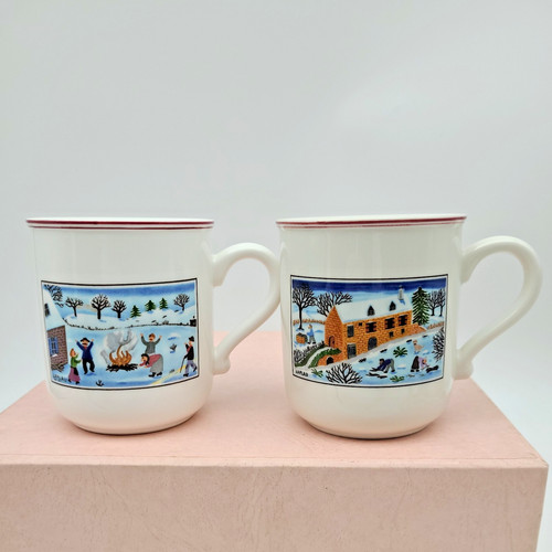 Tazza porcellana natalizia