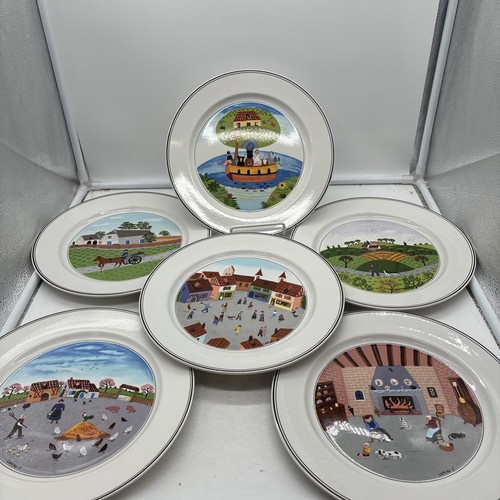 Set piatti porcellana naif - 6,