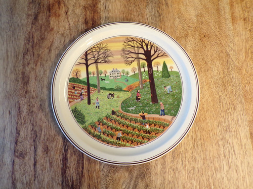 Assiette automne saisons - assiette, automne-4